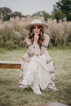 Ivory Lace Handkerchief Skirt