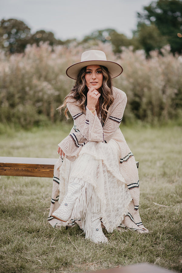 Ivory Lace Handkerchief Skirt