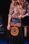 Leather Fringed Bag - Various