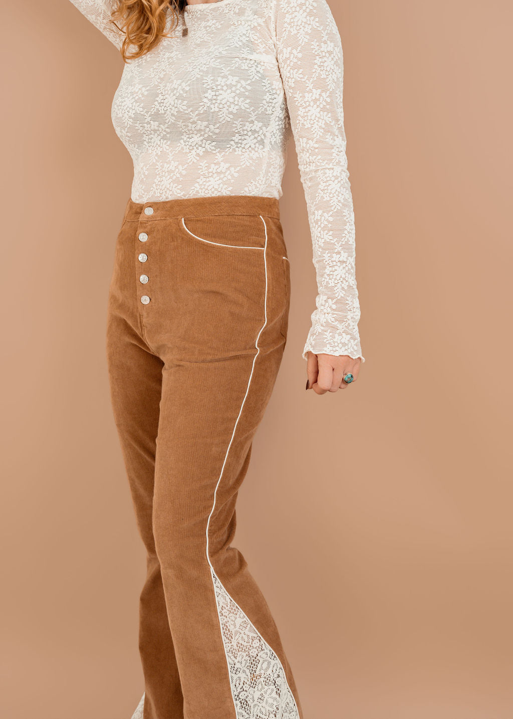 'Honey Rider' Lace Flares