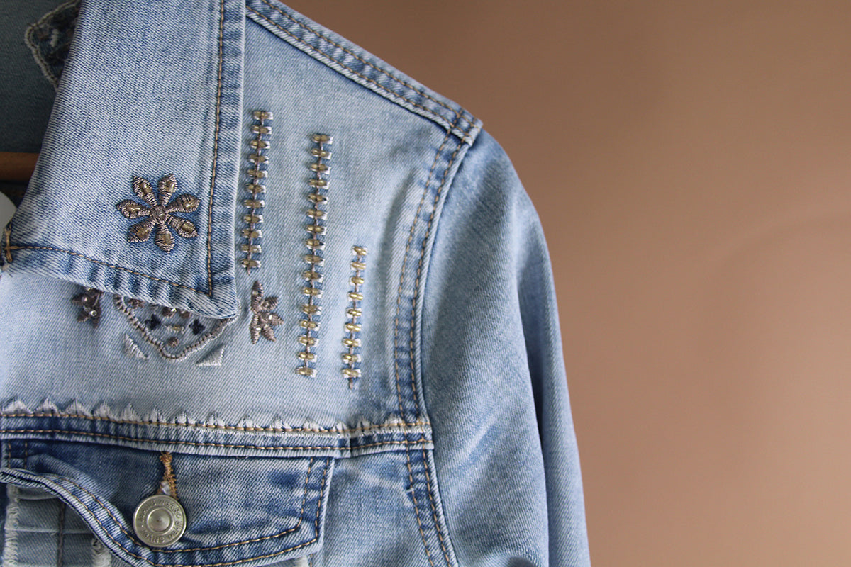 Ibiza Vibes Denim Jacket (S-2XL)