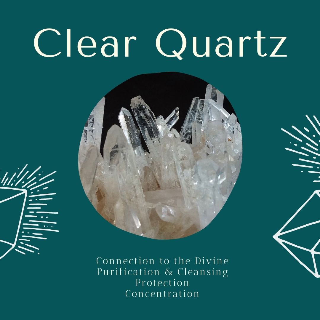 Clear Quartz Chain Bracelet