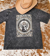 Nashville Festival Short Sleeve T-Shirt in Mineral Black