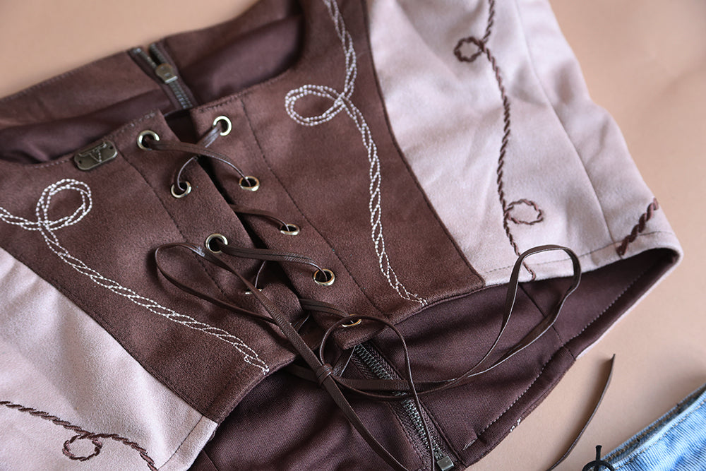 Wild Horses Bodice - Boho Buffalo Accessories