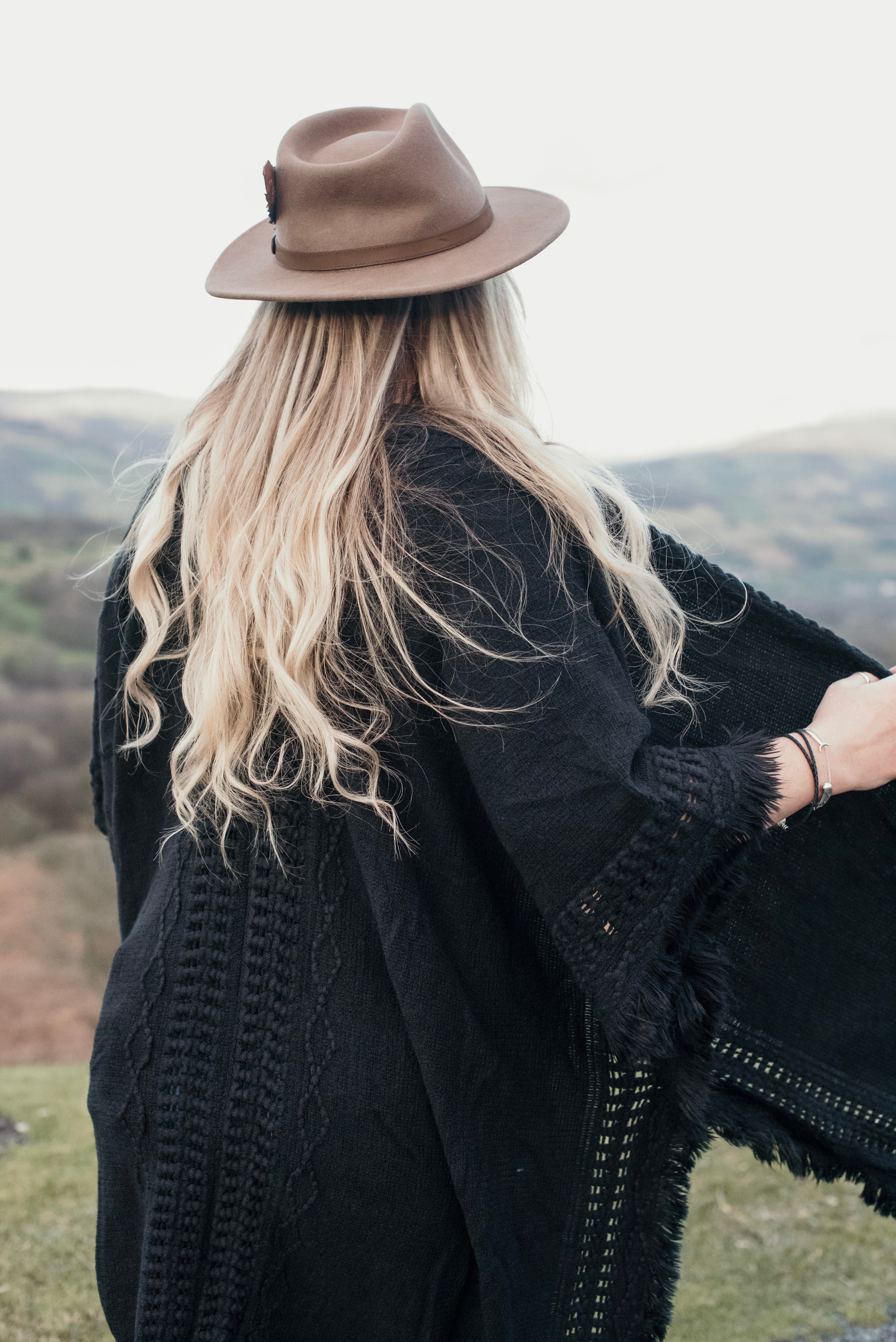 Black Fringe Bohemian Shawl - Boho Buffalo Accessories