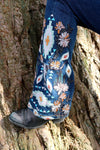 Western Flower Flare Jeans