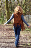 Fringe Cut Work Waistcoat - Various