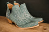 Teal Green Ankle Boots