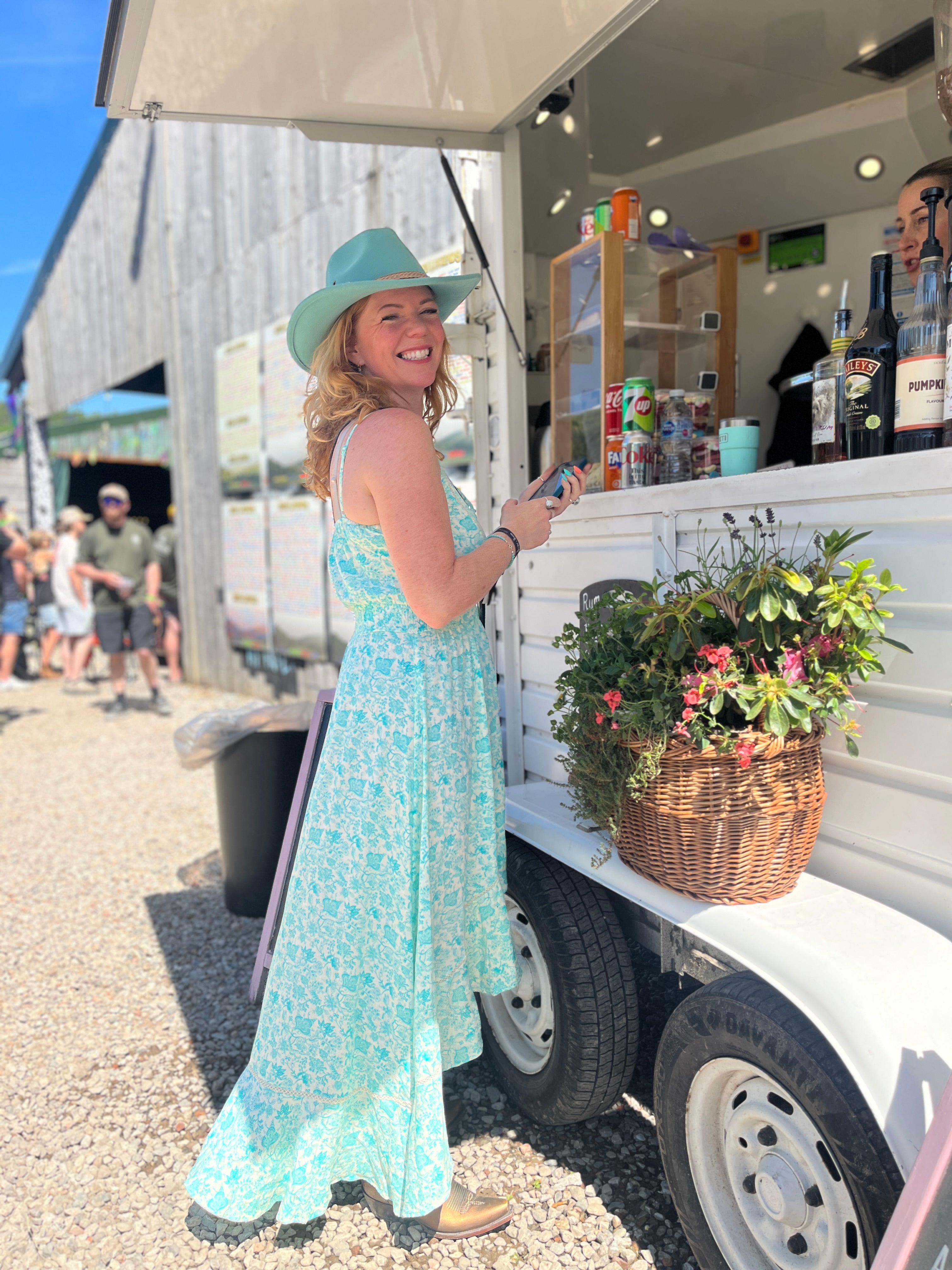 Santorini Midi Dress - Boho Buffalo Accessories