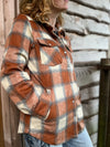 Rust Plaid Shacket