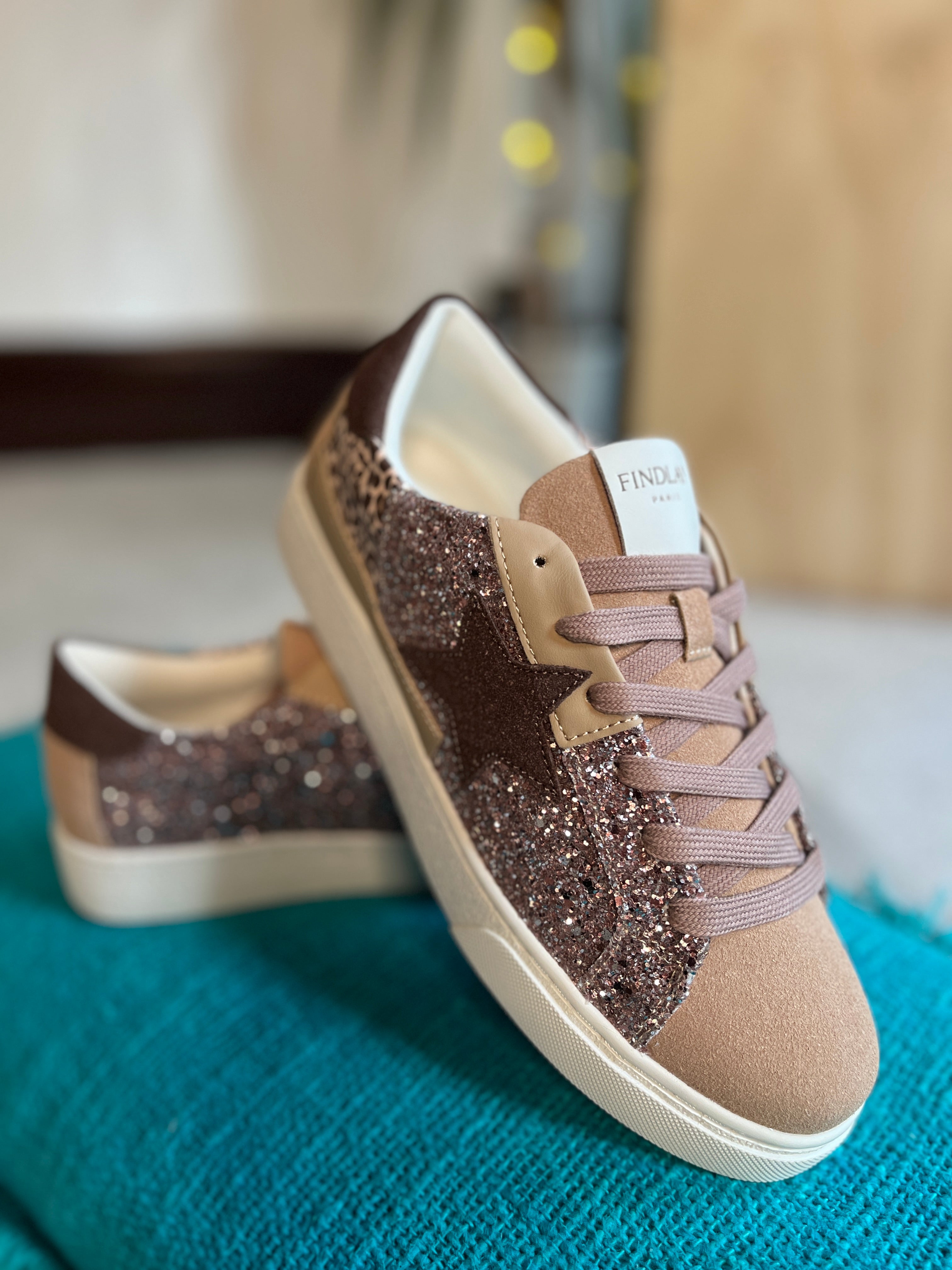 Rose Gold Sparkle Pumps