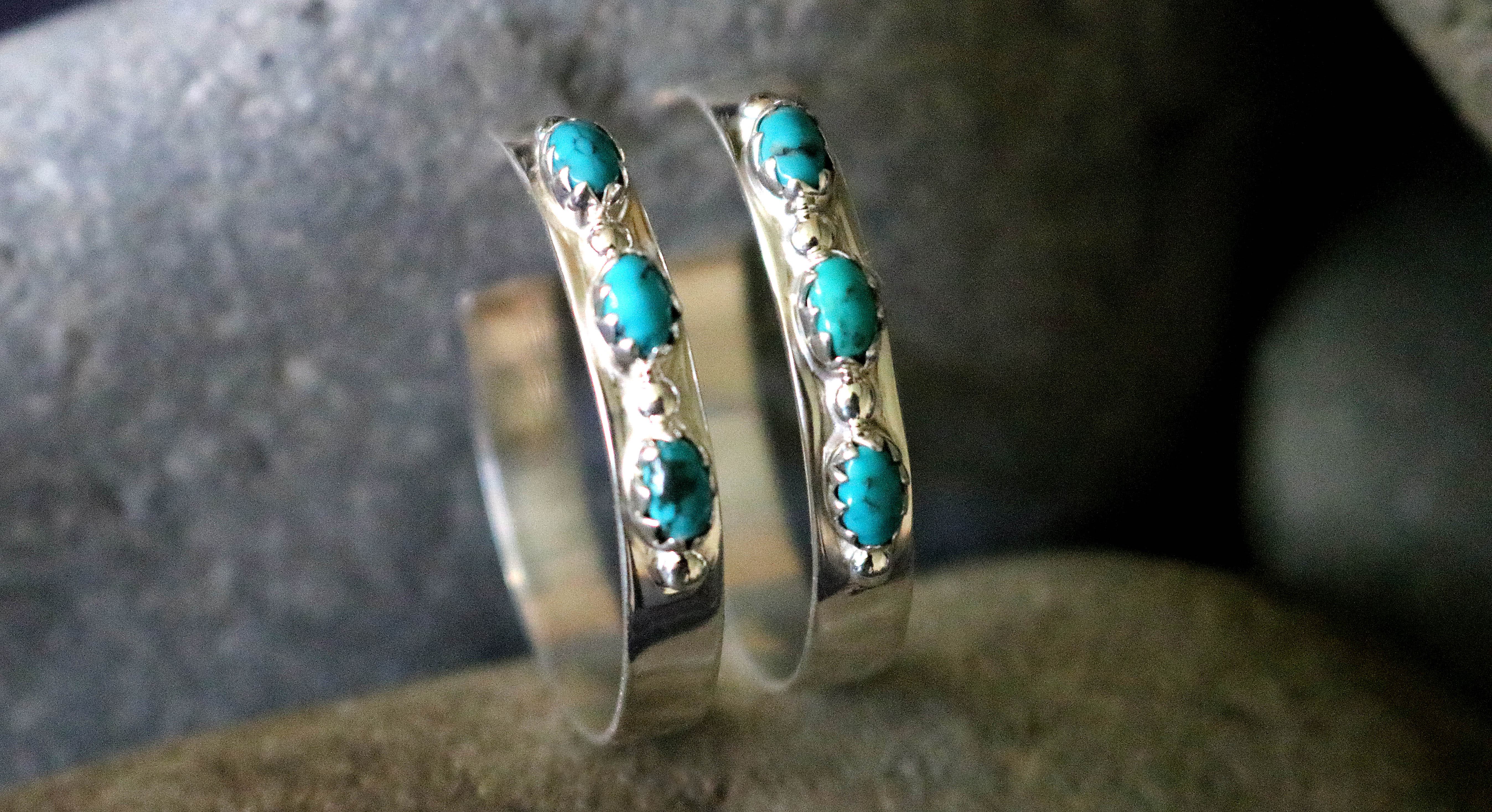 'Power of 3' Cowgirl Hoops