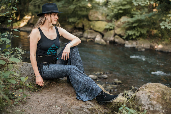 Black Western Flares