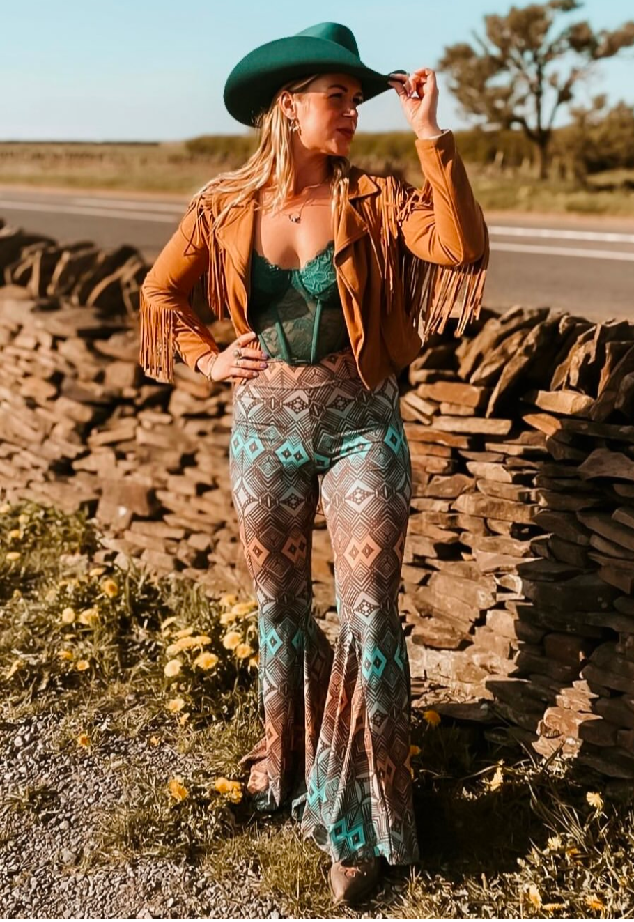 Ombre Pattern Flares - Boho Buffalo Accessories