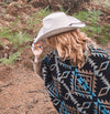 Vegan Felt Cowboy Hat (Ivory)