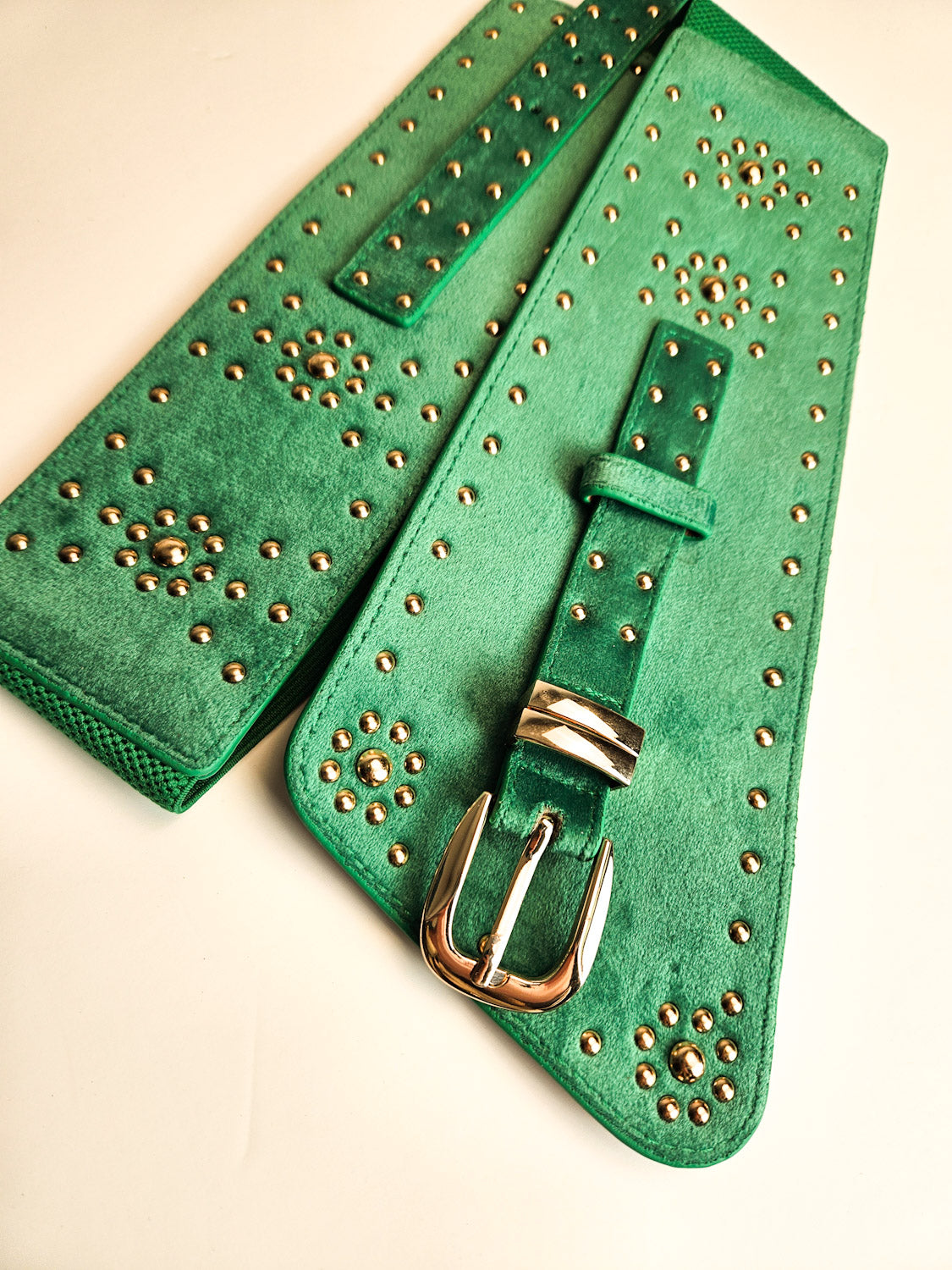 Pea Green Waist Belt