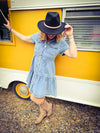 Mini Denim Dress