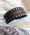 Leather Studded Cuff
