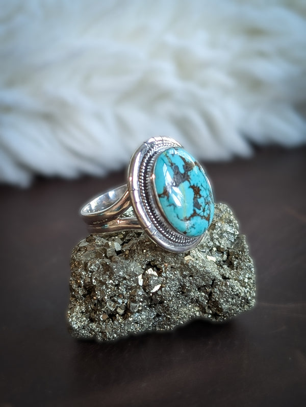 Turquoise Oval Ring - Various
