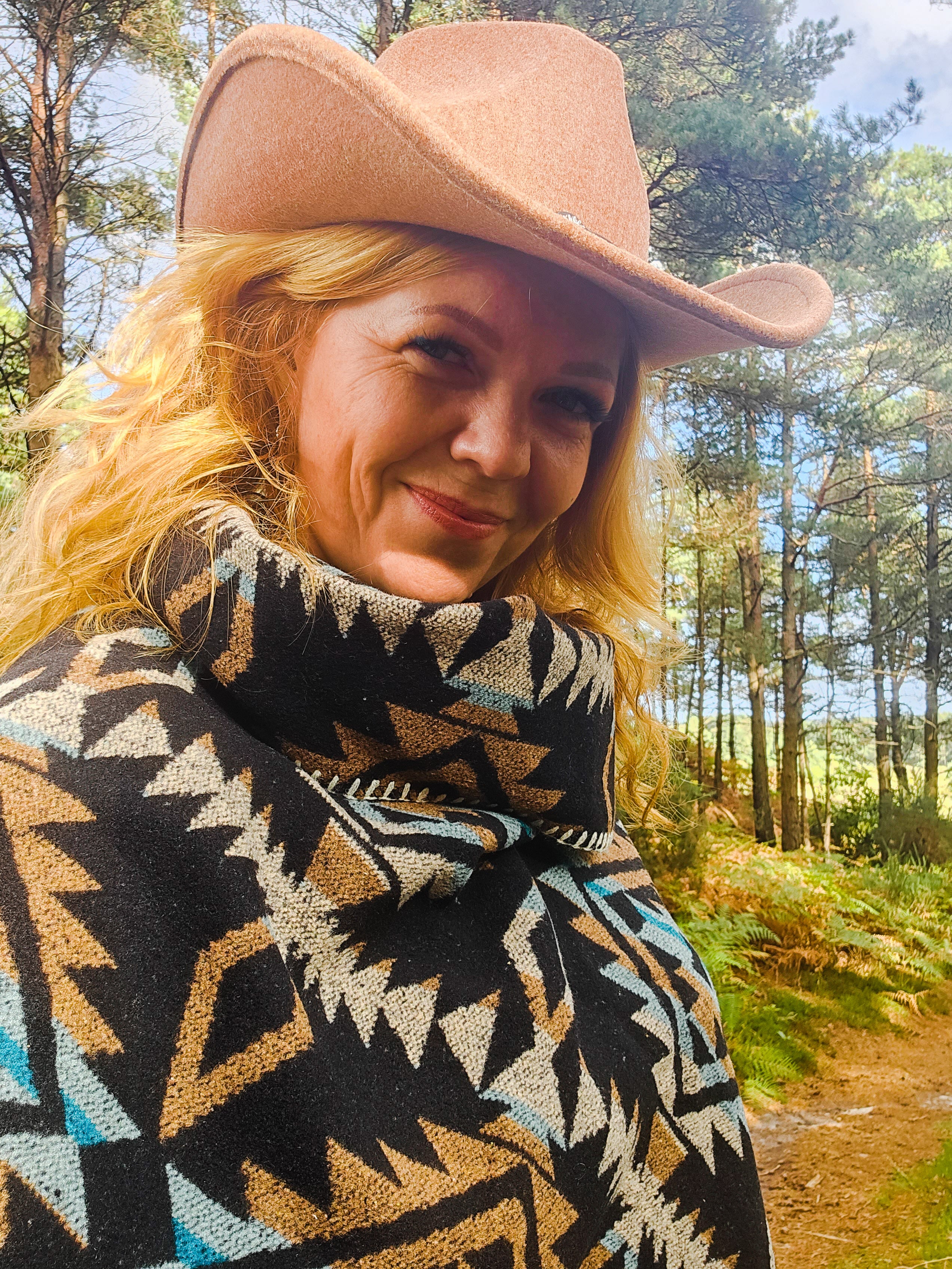 Soft Aztec Poncho