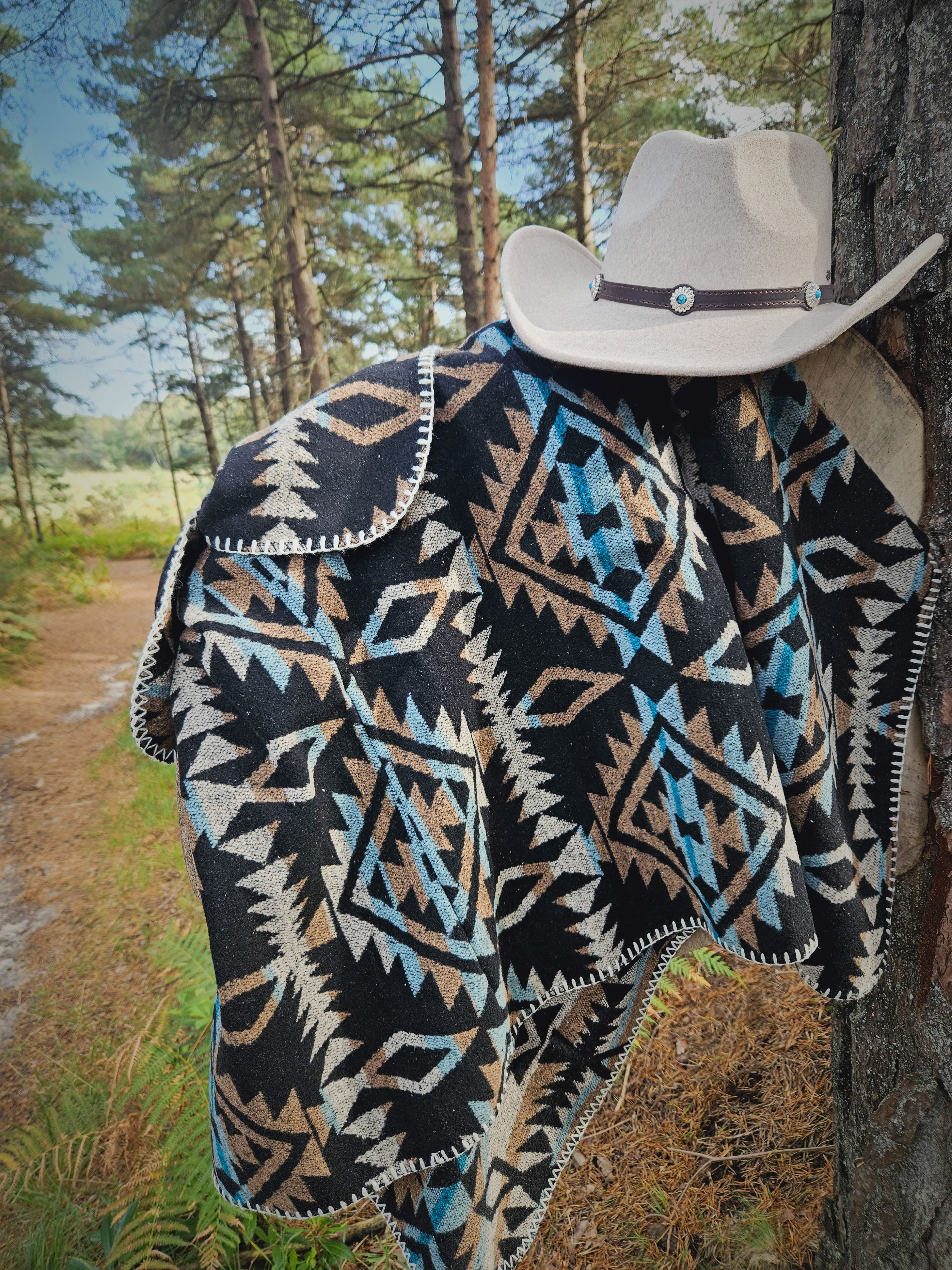 Soft Aztec Poncho