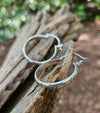 Gemstone Pattern Hoops