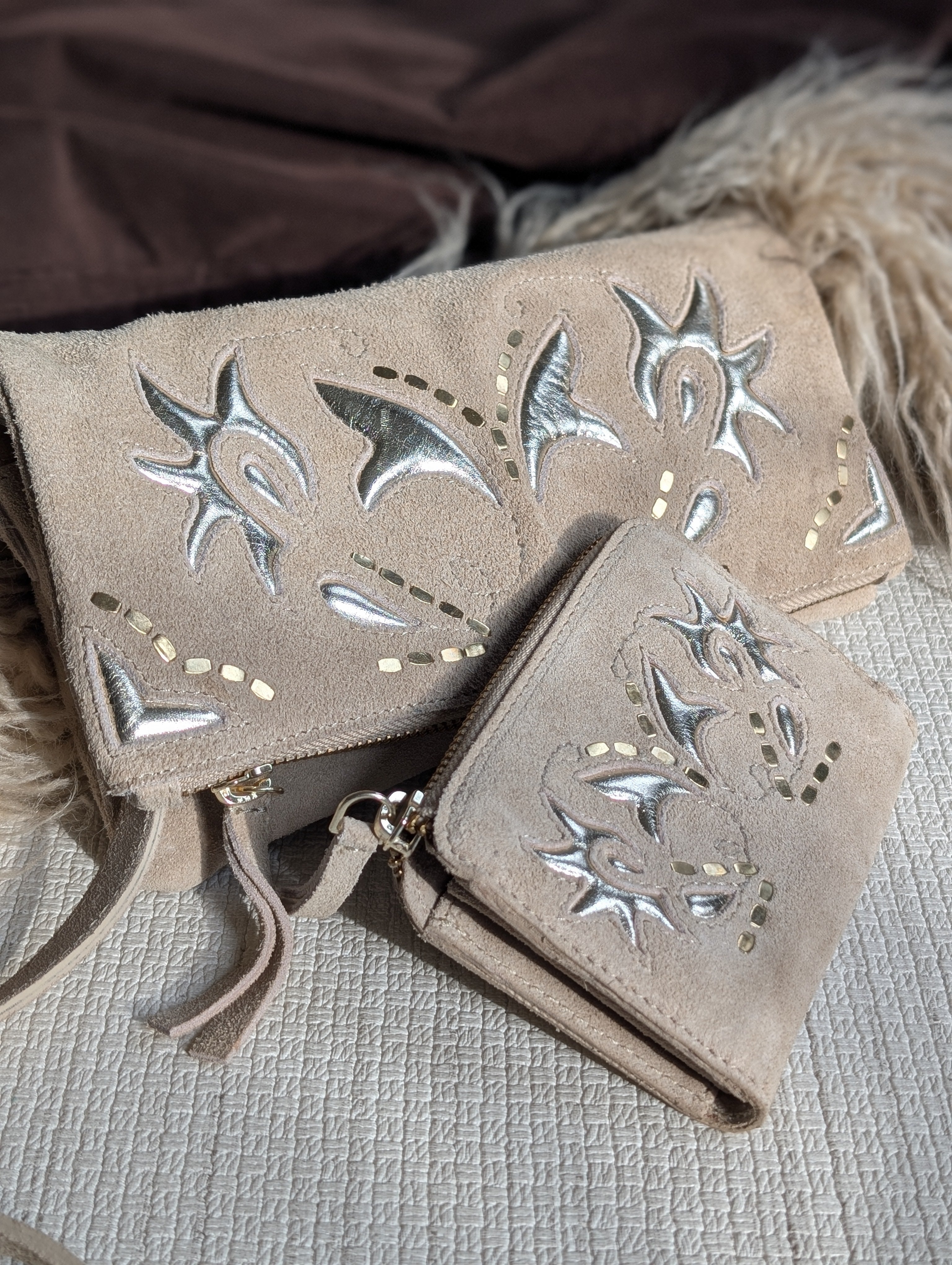 Boho Luxe Inlay Wallet