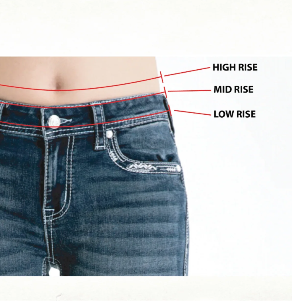 Western Embroidered Boot Cut Jeans - Boho Buffalo Accessories