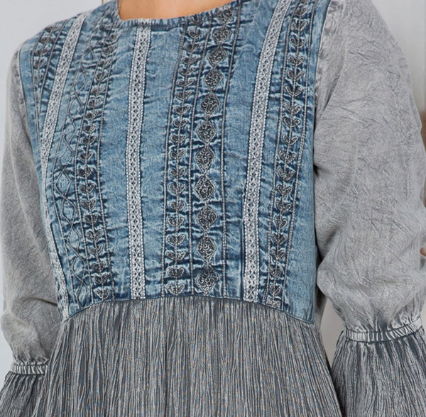 Smocked Boho Maxi Dress