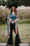 Pre Order - Teal Rib Top