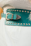 Turquoise Double Buckle Belt