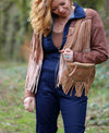 Flared Denim Jumpsuit