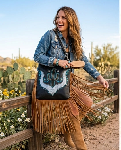 Desert Nights Tote Bag - Boho Buffalo Accessories