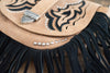 Camel Western Fringe Shoulder Bag