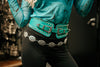 Turquoise Double Buckle Belt