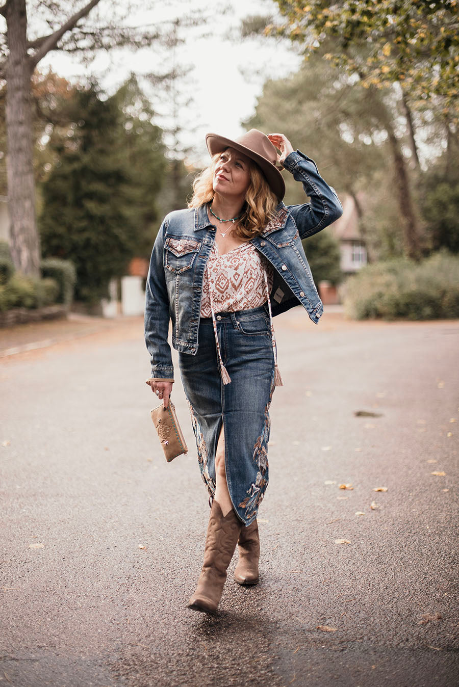 Southwest Denim Jacket