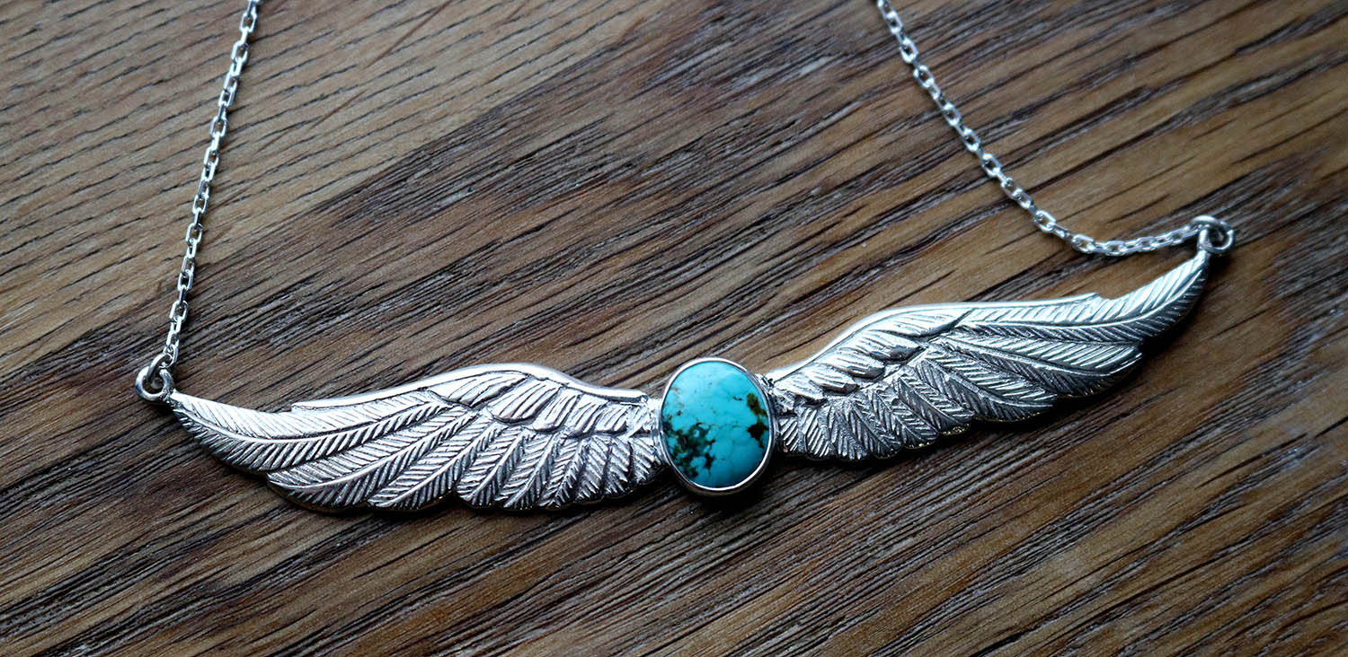 'Flying High' Wing Pendant