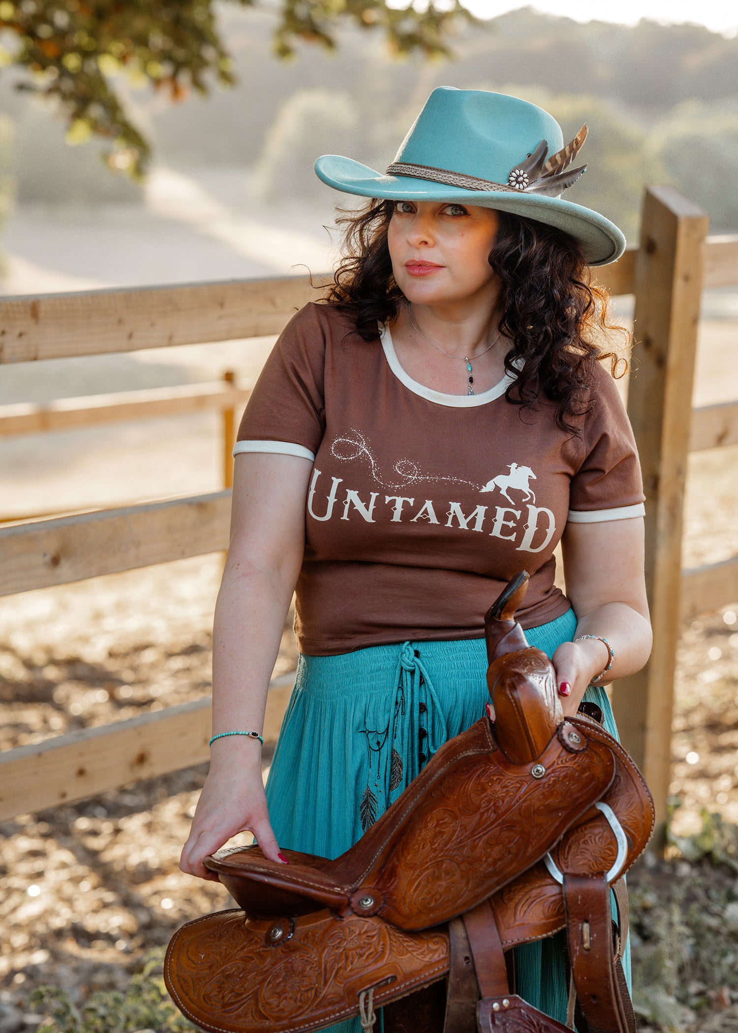 Untamed Ringer Tee - Boho Buffalo Accessories