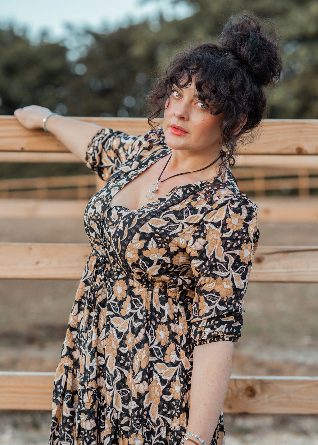 Golden Fields Maxi Dress - Boho Buffalo Accessories
