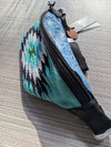 Woven Leather Bum Bag