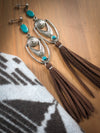 Pheonix Statement Tassel Earrings - Boho Buffalo Accessories
