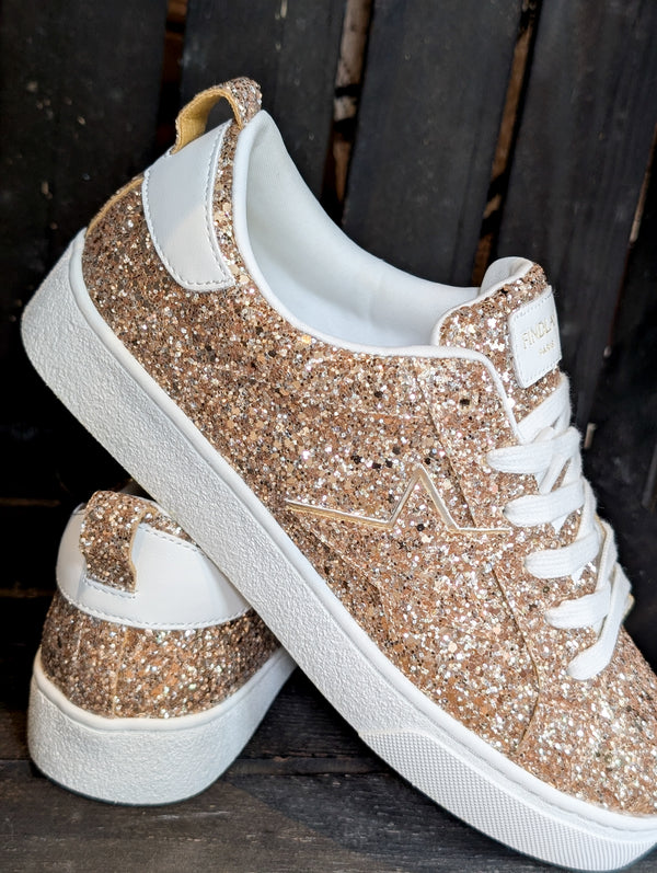 Gold Sparkle Pumps