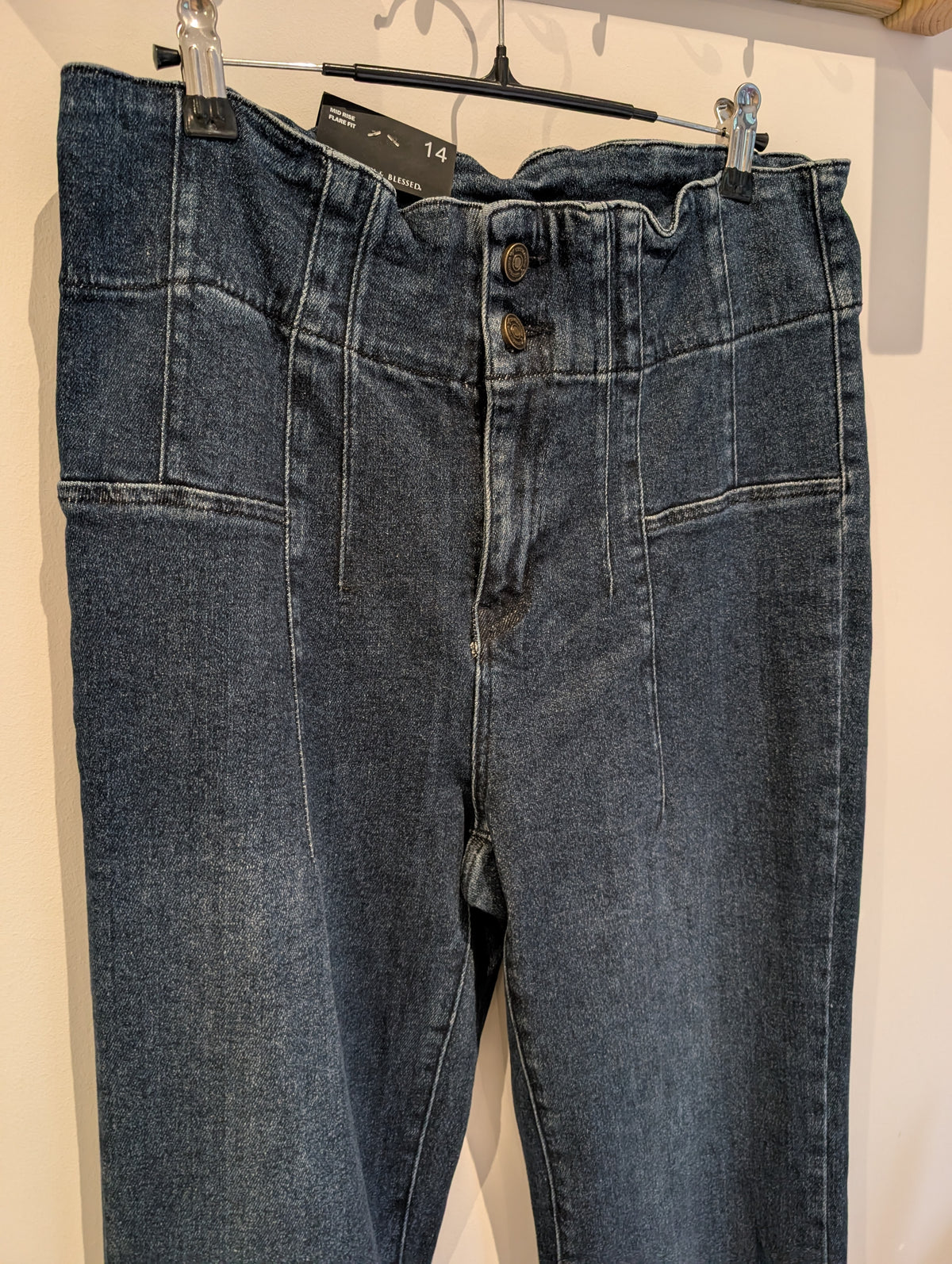 Long Denim Bell Bottom