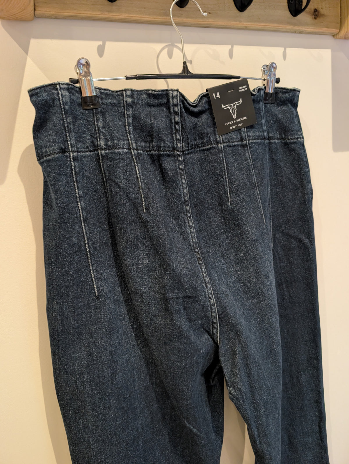 Long Denim Bell Bottom