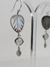 Golden Leaf Chandelier Earrings - various