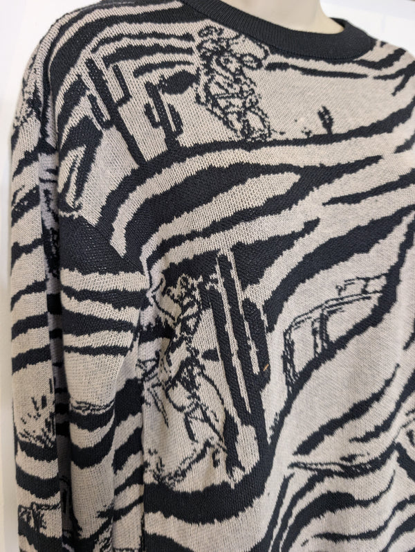 Desert Knit Jumper Dress L