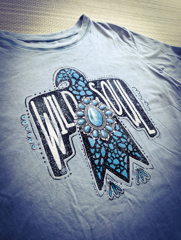 Blue Wild Soul Tee