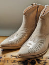 Tan Eagle Ankle Boots