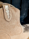 Tan Eagle Ankle Boots