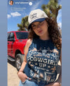 Time to Cowgirl Vest Ink Blue